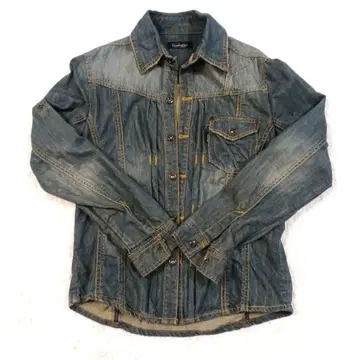 Tornado Mart 데님 긴팔 셔츠