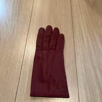 23구 가죽 장갑 버건디