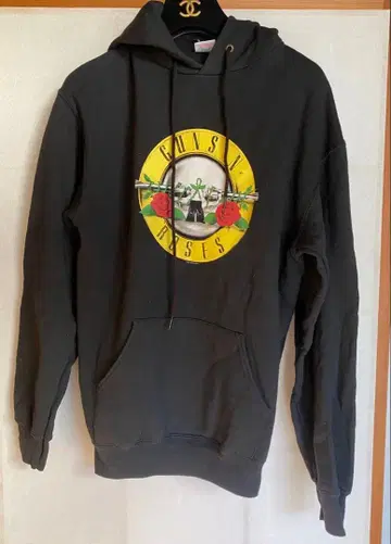 GUNS N' ROSES 블랙 후드티