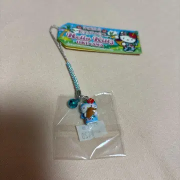 지역 한정 헬로키티 오키나와 한정판 고구마 끈 스트랩