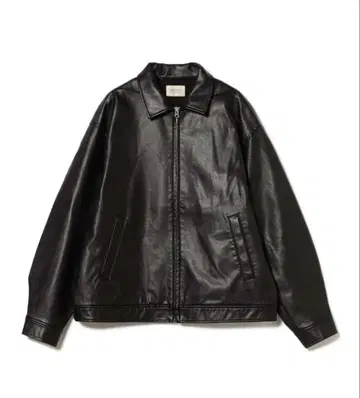 beams 가죽 자켓
