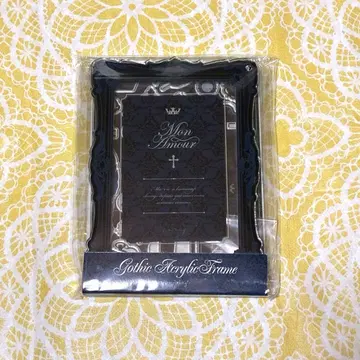 고딕 아크릴 프레임 브로마이드 사이즈 블루