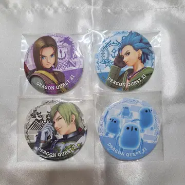 드래곤 퀘스트 XI 캔뱃지 묶음 판매