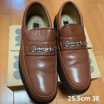 컨디션 최상 닥스 런던 가죽 신발 브라운 경량 25.5cm 3E