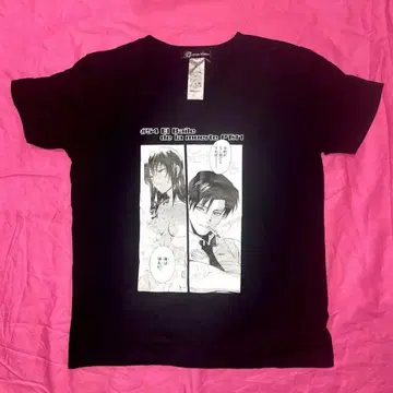 중고품 BLACK LAGOON 락&레비 씬 T셔츠 L 사이즈