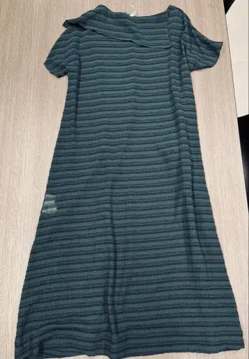 원피스 롱 다크 그린 이너 포함 클리닝 완료