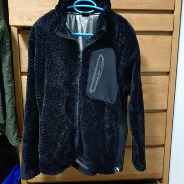 FieldCore 다이아 플리스 자켓 블랙