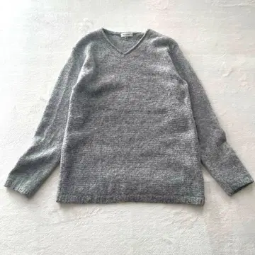 새상품급 유나이티드 애로우즈 알파카 혼방 니트 스웨터 풀오버 V넥