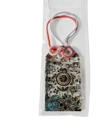 투명 부적 (오비 색상 핑크)