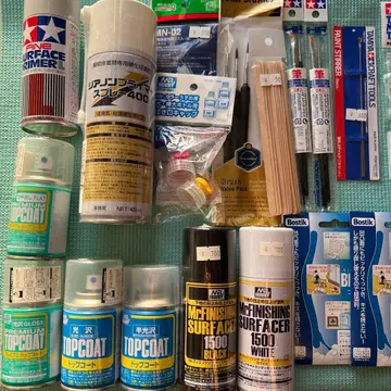 페인팅 세트 프라모델 건담 프라모델 크레오스 타미야