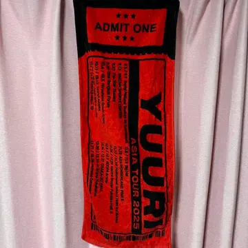 YUURI ASIA TOUR 2025 타월