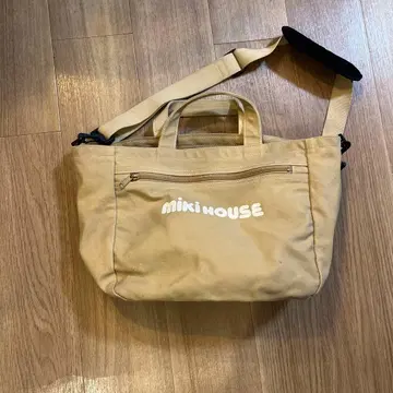 미키하우스 숄더백 베이지