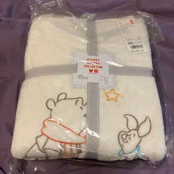 유니클로 디즈니 홀리데이 플리스 세트 곰돌이 푸 3XL