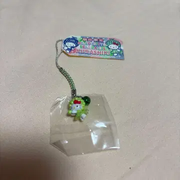 지역 한정 키티 헬로키티 끈 스트랩 오카야마 한정판 쿠라시키