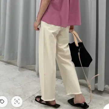 미사용 새상품 moussyvintage 화이트 데미지 데님 JAPAN