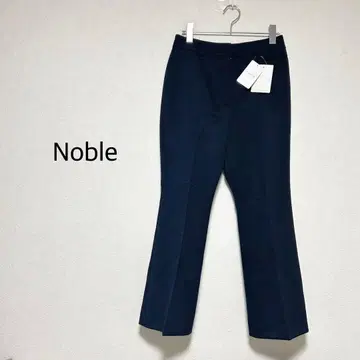 미사용 택 포함 Noble(노블) W 스트레치 플레어 팬츠 네이비 36