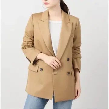 플라주 카멜 자켓 36 새상품급