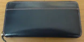 이타가키제 플레이 바인더 네이비 가죽 장지갑