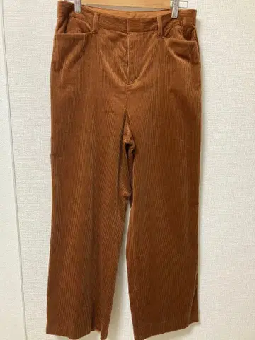 23구 미사용 새상품 택 포함 코듀로이 와이드 팬츠