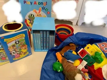 DWE 플레이어롱 Blu-ray, CD, 그림책, 가이드 세트 완구