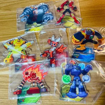 록맨 에그제 아크릴 스탠드 세트