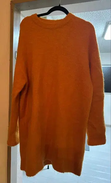 미라 오웬 니트 원피스 니트 튜닉