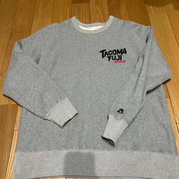TACOMA FUJI 그레이 맨투맨 L 새상품급