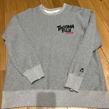 TACOMA FUJI 그레이 맨투맨 L 새상품급