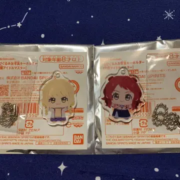 SD 인형 사진 키링 학원 아이돌 마스터 2개 세트