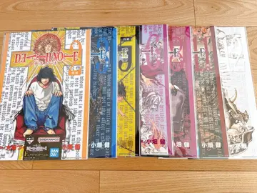 제일복권 DEATH NOTE F상 클리어 포스터 7종 세트