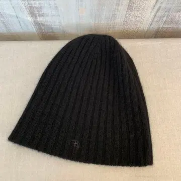 론 헤르만 캐시미어 리브 편직 니트 모자 비니