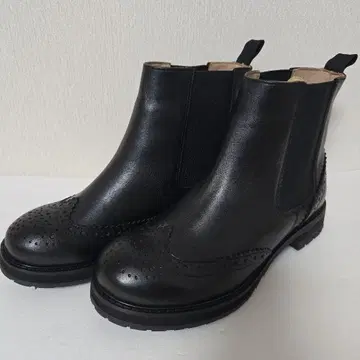 YOSUKE 요스케 사이드 고어 부츠 가죽 미사용 24.5