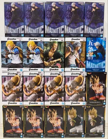 프라이스 피규어 묶음 판매 주술회전 드래곤볼 원피스