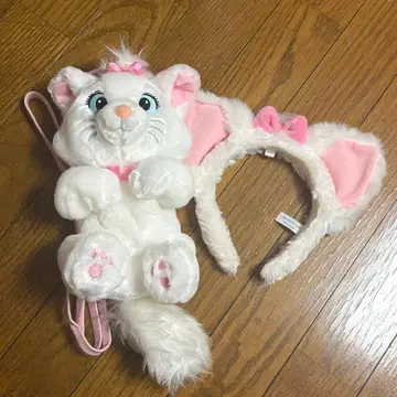 디즈니 마리 머리띠 숄더백