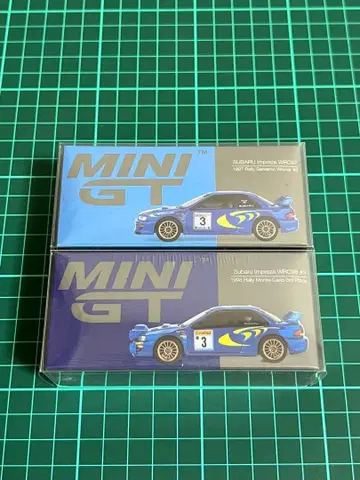 새상품 MINIGT 스바루 임프레자 WRC 2종 세트 #512 #975
