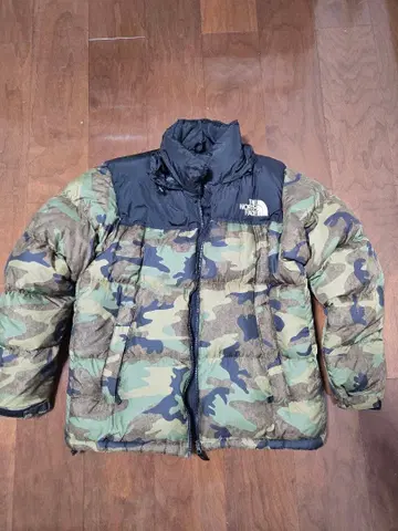 THE NORTH FACE 다운 자켓 카모 사이즈 M 사이즈