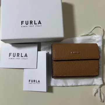 FURLA 브라운 3단 폴더형 지갑