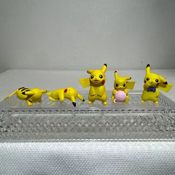 포켓몬 피규어 피카츄 5개 세트