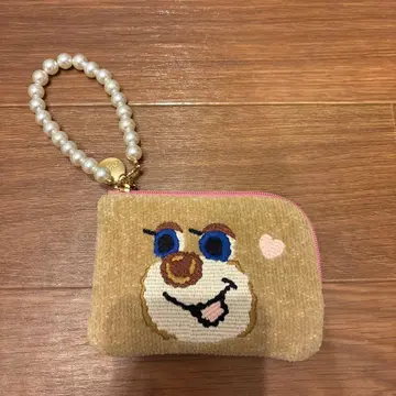 러브러리 바이 페일러 돋업 테디 L자 파우치