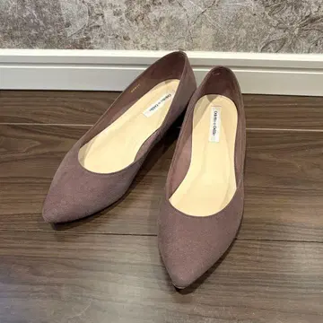 오데뜨 앤 오딜 브라운 플랫슈즈 23cm