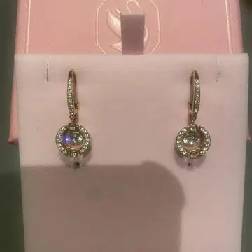 스와로브스키 후프 귀걸이