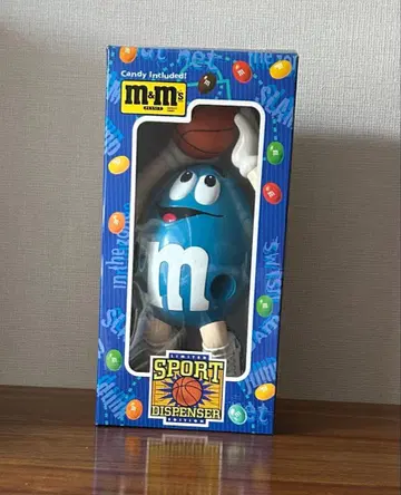 m&m's 초콜릿 디스펜서 농구 블루 초코 부속물 없음