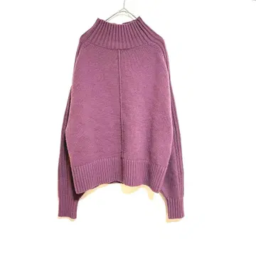 [ 어반 리서치 ] 울 혼방 하이넥 니트 스웨터 프리 사이즈 리브