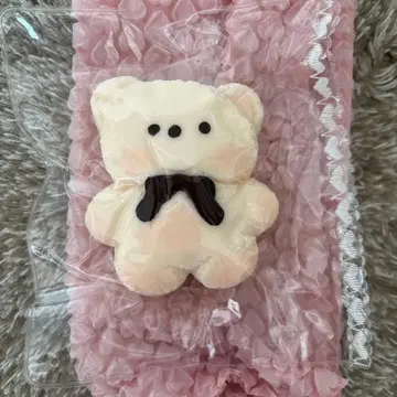 리본 곰 얼음 버터 kikisquishy
