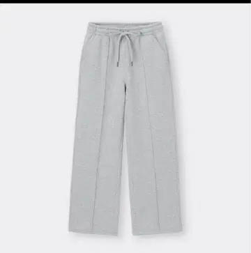 GU 헤비 웨이트 맨투맨 풀온 팬츠 M 그레이