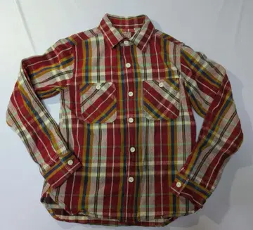 HOUSTON 휴스턴 헤비 플란넬 셔츠 체크 두꺼운 원단 M