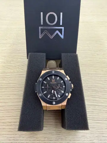 101 프로페셔널 크로노그래프 블랙/골드