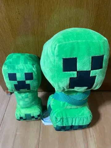 마인크래프트 크리퍼 봉제 인형 세트