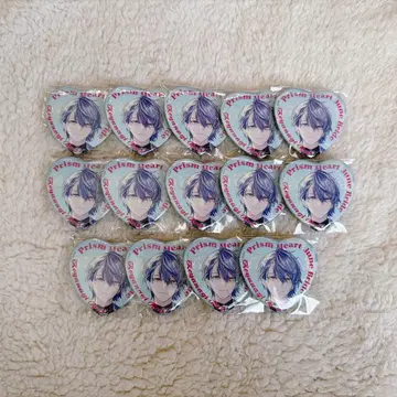 니지산지 코야나기 로우 준 브라 하트 캔뱃지