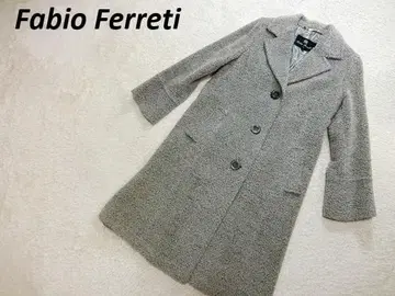 파비오 페레티 알파카 혼방 체스터 코트 그레이 계열 42